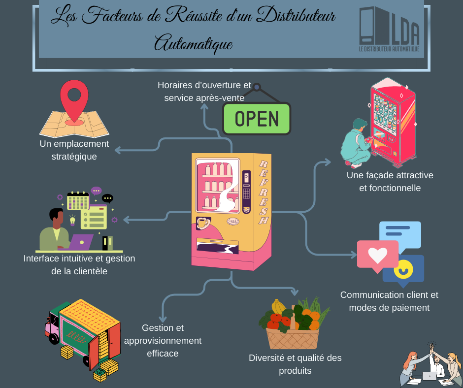 Les Facteurs de Réussite d'un Distributeur Automatique