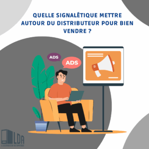 Quelle signalétique mettre autour du distributeur pour bien vendre ?